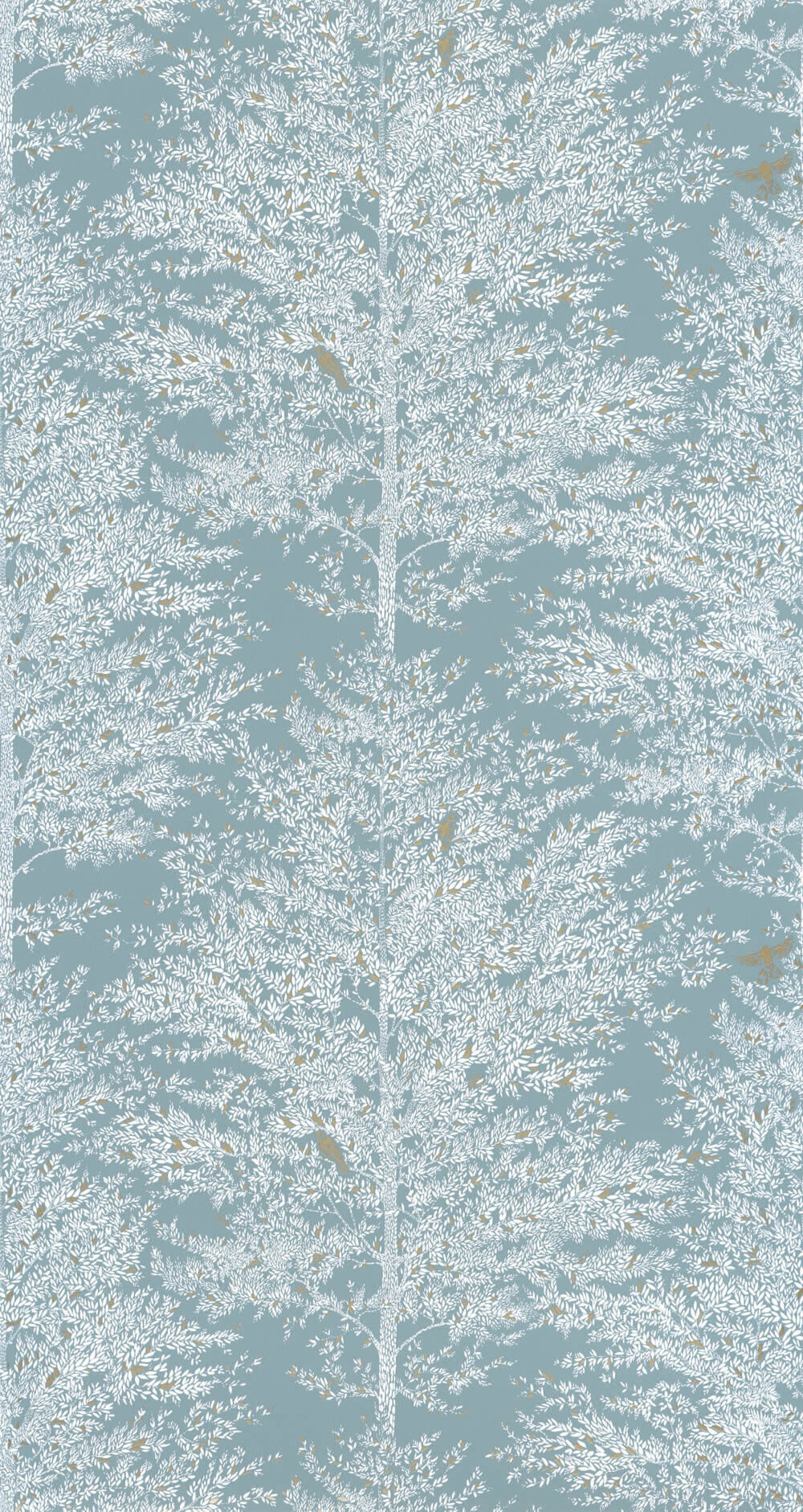 Laubbäume Elegante Naturtapeten Tapete blau Caselio - La Foret Texdecor FRT102976060-36-FRT102976060.1M