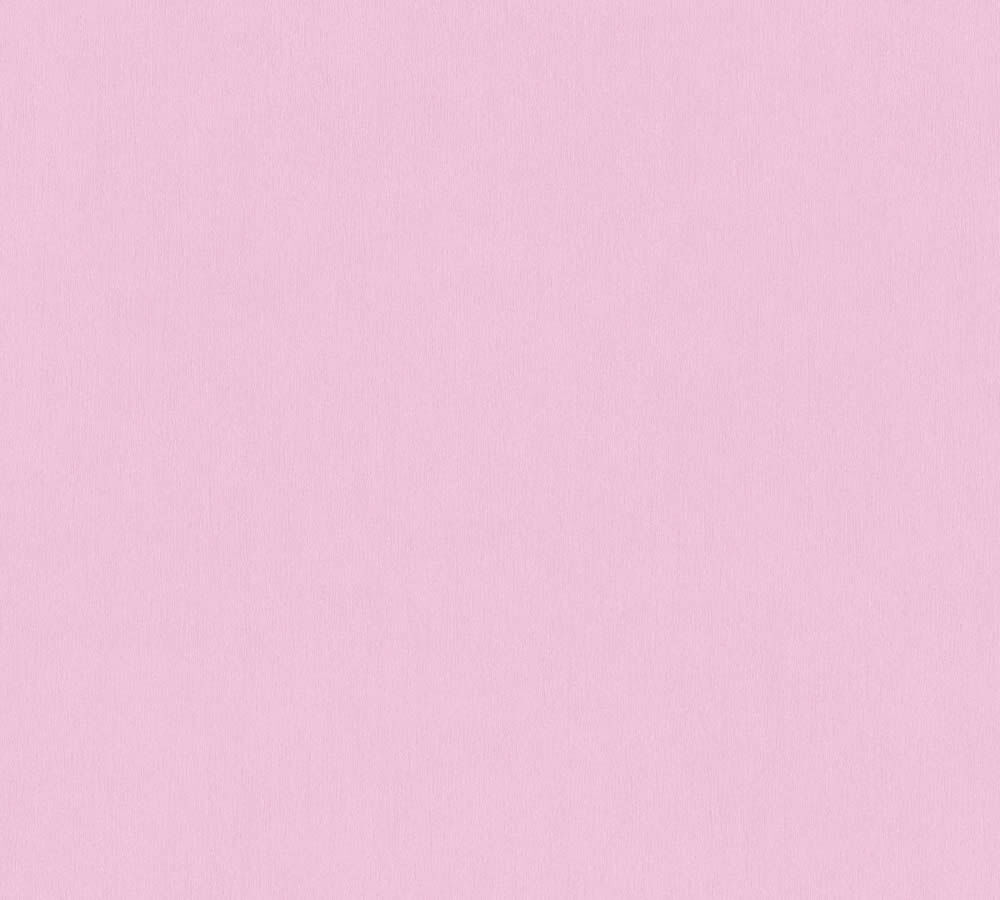 plain pink non-woven wallpaper Little Love AS Creation 383228