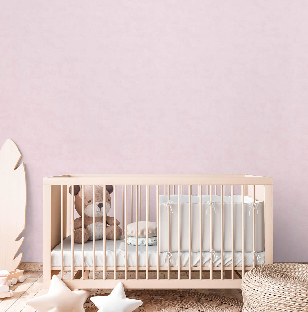 Vliestapete Uni verwaschene Struktur matt rosa 771784-8-771784