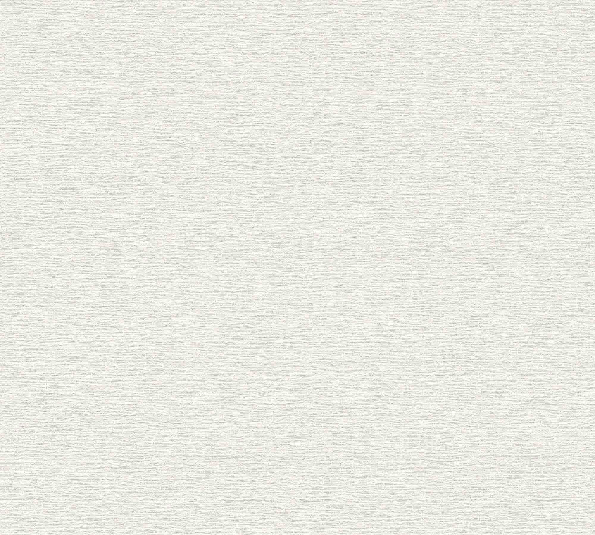 Stoffoptik Uni Tapete creme 367132