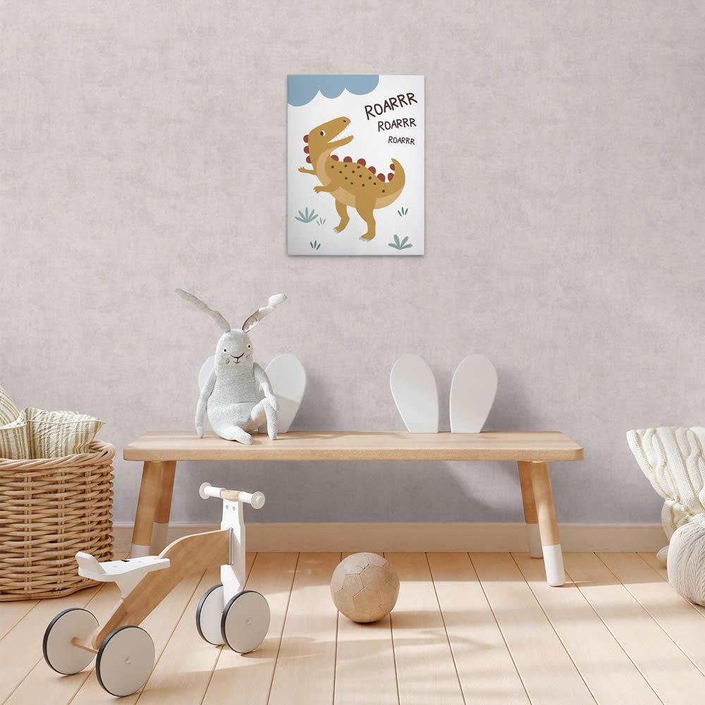 Leinwandbild großer Dinosaurier DD129447 30 x 40 cm-8-DD129447